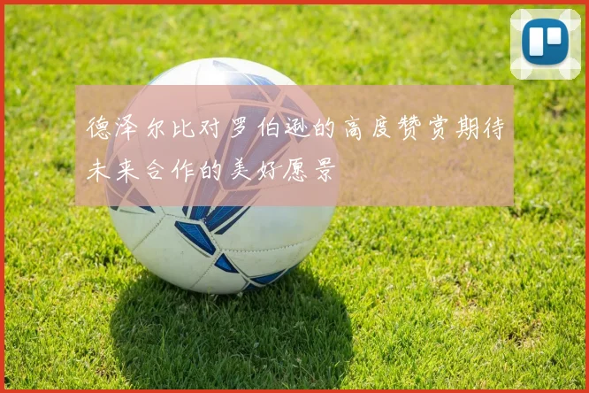 德泽尔比对罗伯逊的高度赞赏期待未来合作的美好愿景