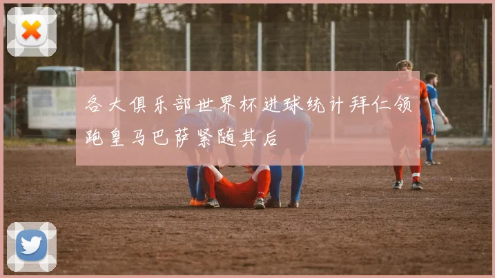 各大俱乐部世界杯进球统计拜仁领跑皇马巴萨紧随其后